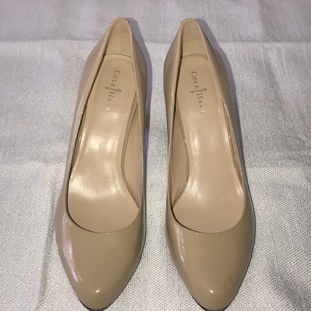 Cole Haan Nike Air Patent Leather Pump Heel